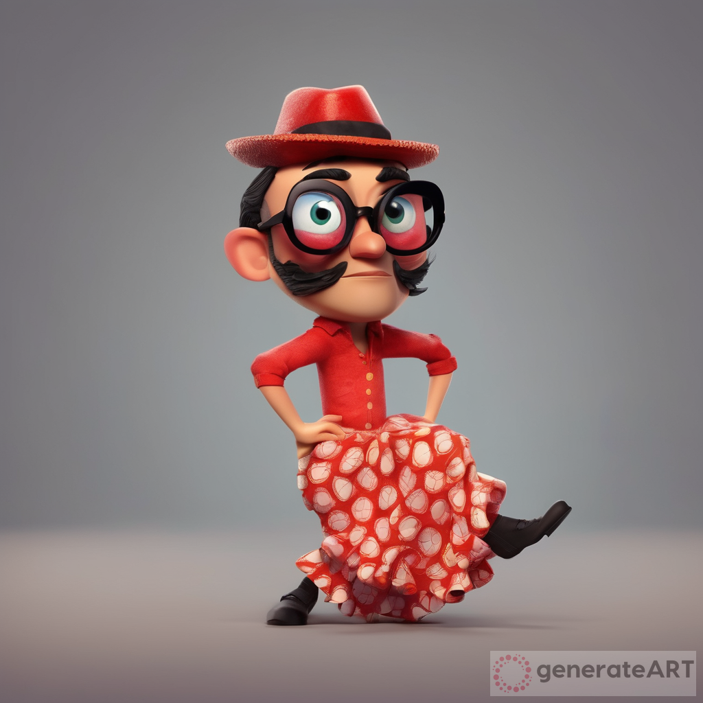 Personaje Flamenco Pixar Studios
