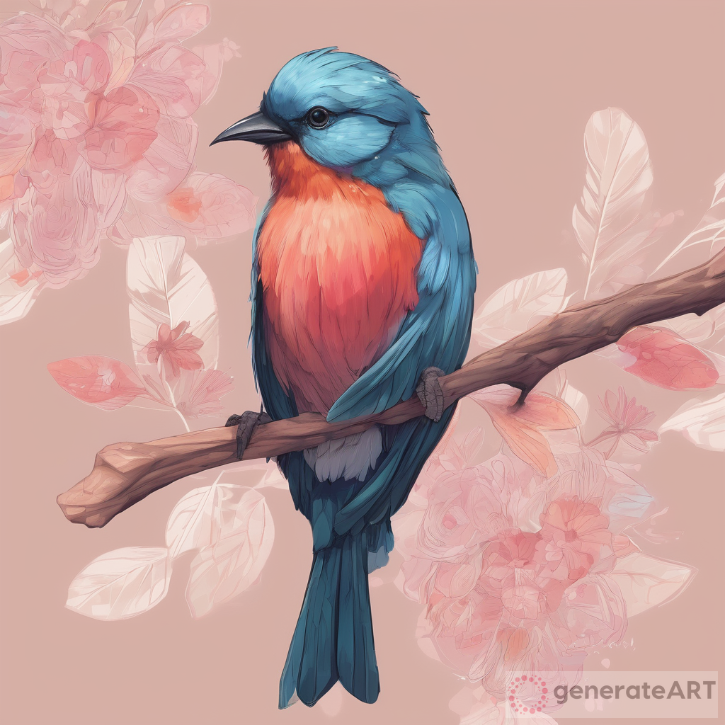 The Beauty of a Pretty Bird GenerateArt