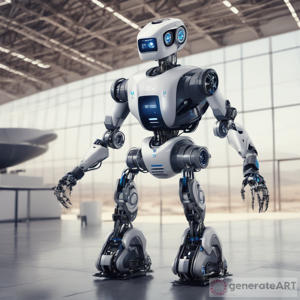 Futuristic High-Tech Robot