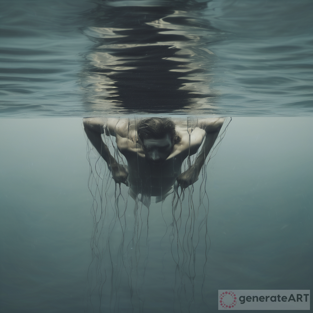 Surreal Struggle: Drowning in Art