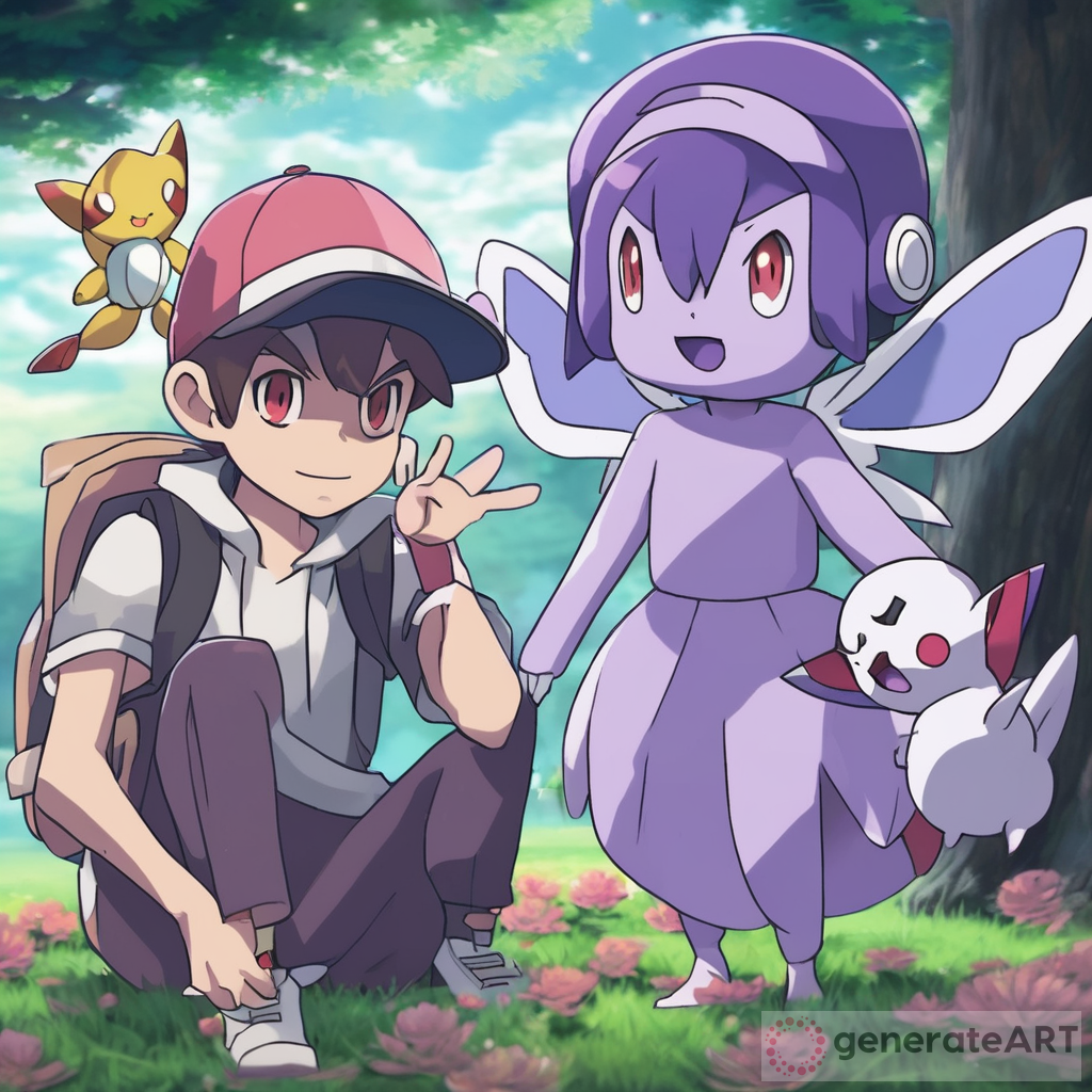 Ghost and fairy type Pokémon trainer