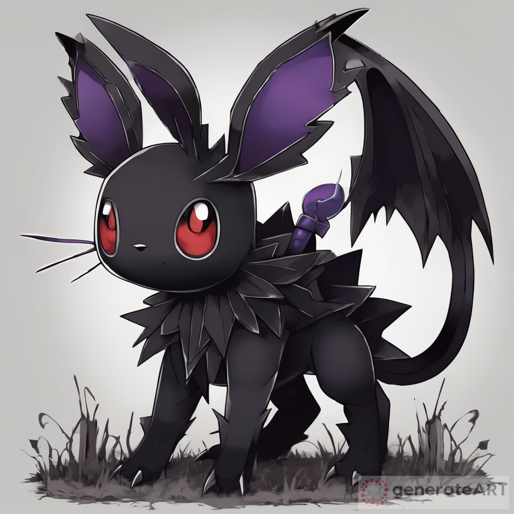 Gothic Fire Type Pokemon Trainer | GenerateArt