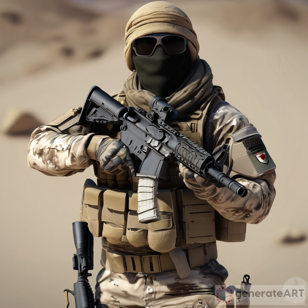 Special Forces Operator in Desert Camo: MCX Spear in Kurdistan ...