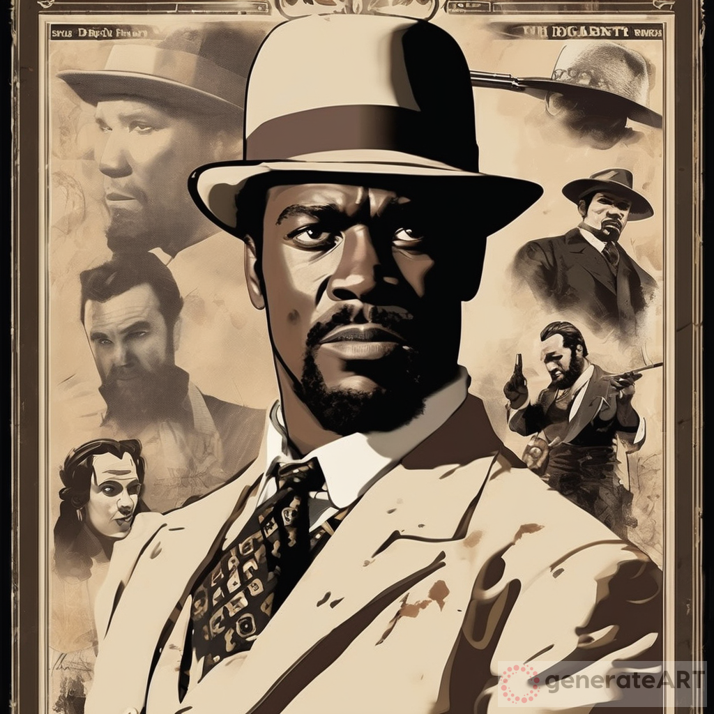 Create a poster of Spencer
big daddy Bennett from the Tarantino movie Django