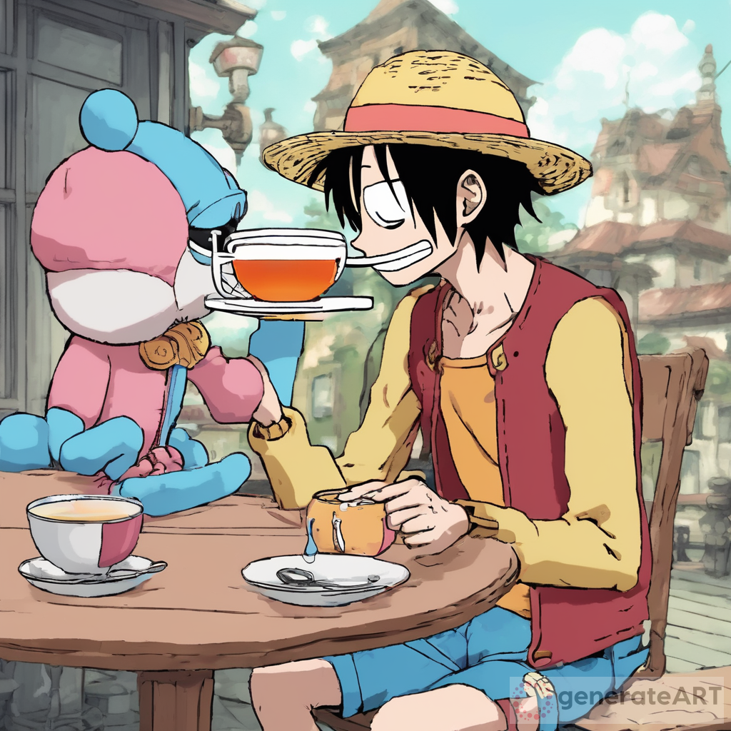 Gumball and Luffy's Tea Time Adventures