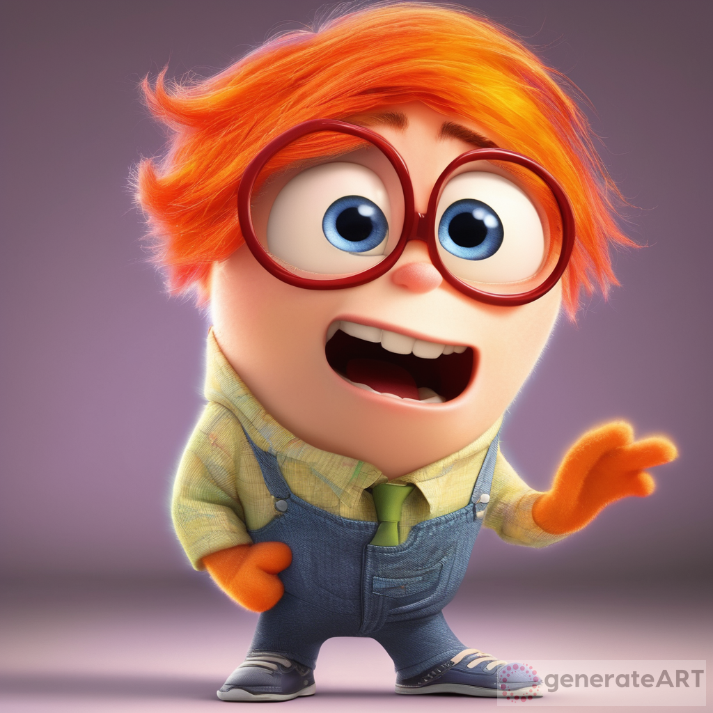 yellow hair is introduced as a man who is good at numbers and banks. He is determined and focused, showcasing his strength, inteligence and perseverance. This unique character adds an intriguing element to the animated film, bringing a fresh perspective and dynamic energy to the story