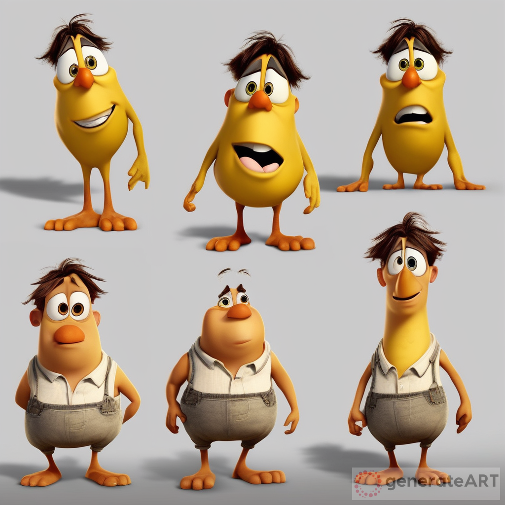 Meet Gooning: The Disney Pixar Emotion Character