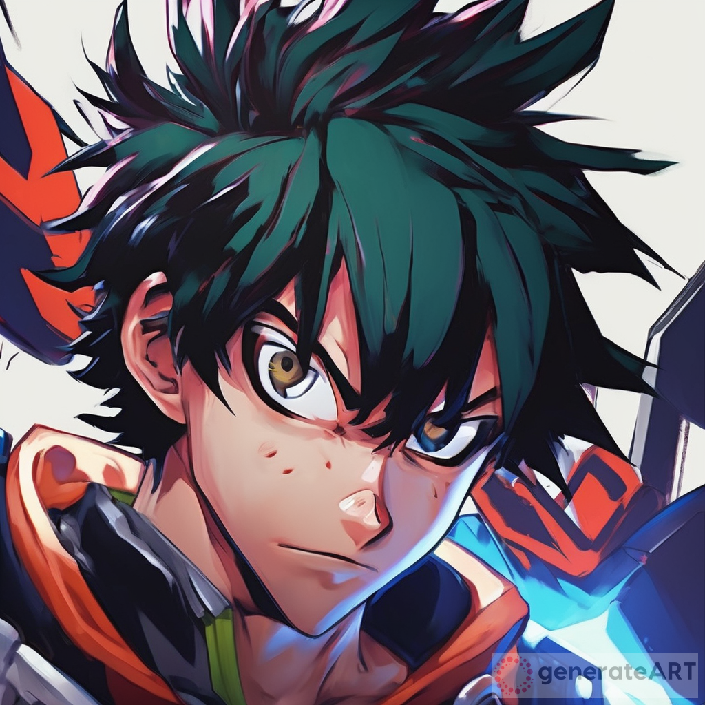 My hero academia, anime character,  detailed,  vibrant,  anime face,  sharp focus,  character design,  wlop,  artgerm,  kuvshinov,  character design,  unreal engine, All for one, dabi, fusion