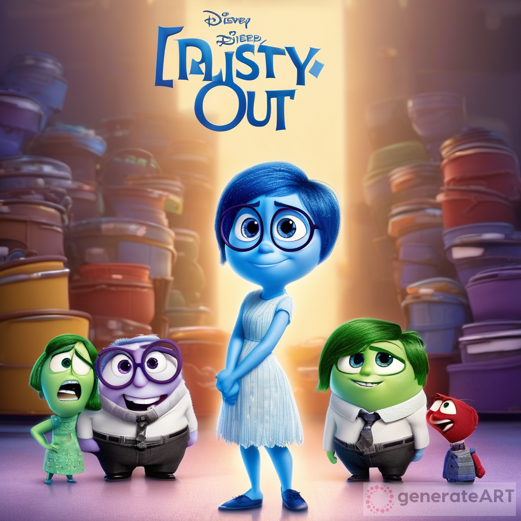 Pixar Celebrity Inside Out Cartoon