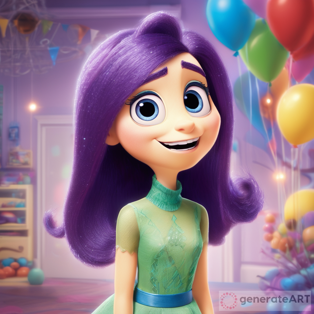inside out character, princess, pixar cartoon