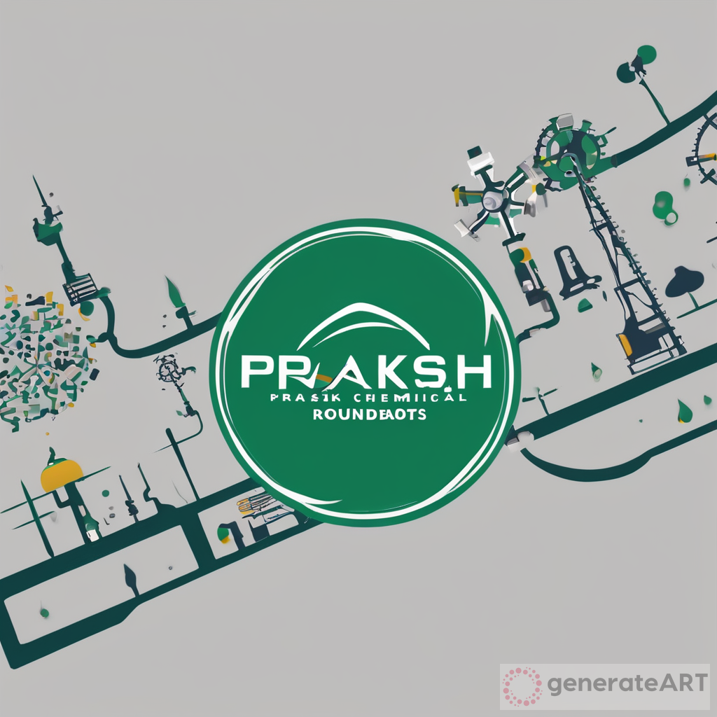 Prakash Chemical Roundabouts Logo Design Showcase