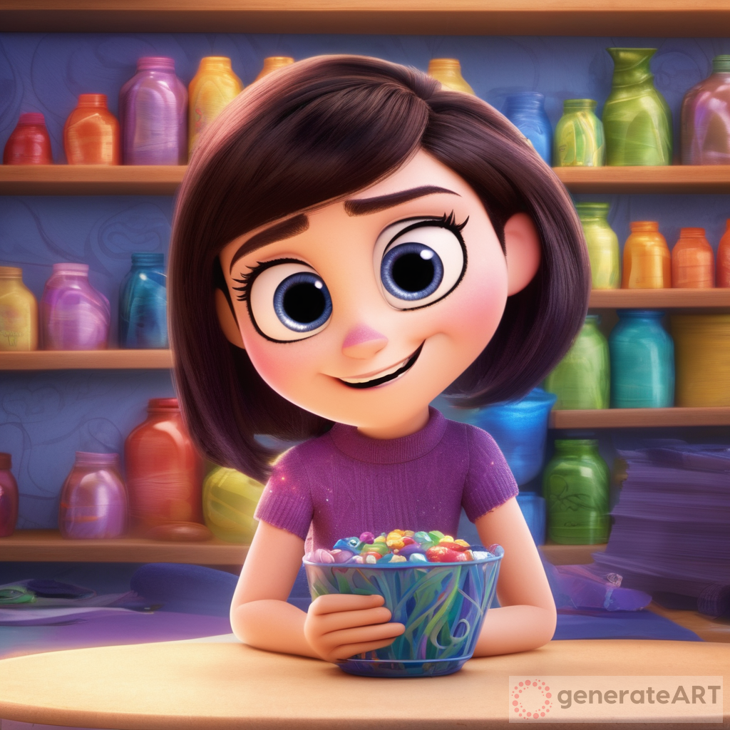 Disney Pixar inside out character: Empowerment beauty