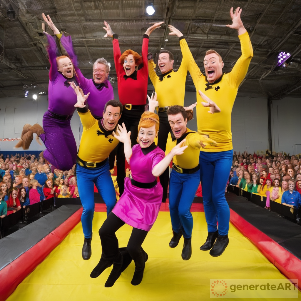 Emma's Epic Backflip at The Wiggles Concert GenerateArt