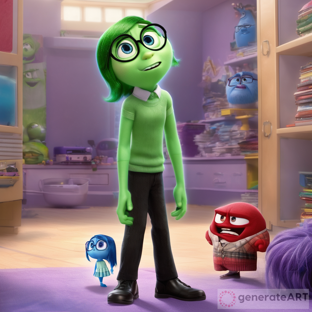 Inside Out: Riley's Dad Jump Out The Building