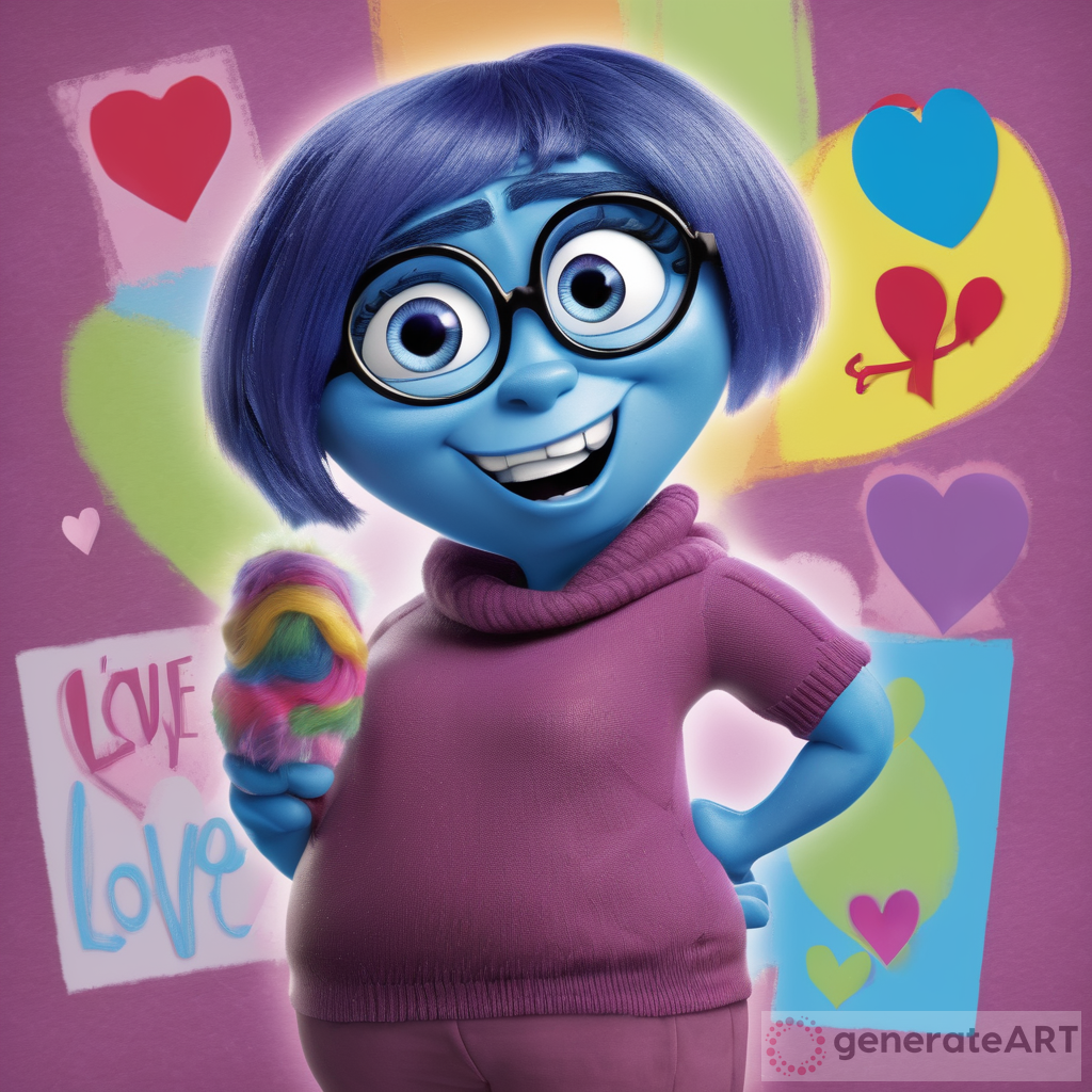 Joyful Love: Inside Out Character Inspired | GenerateArt