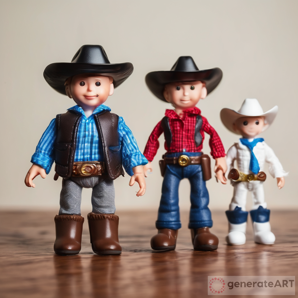 Toy Story Cowboys: Woody, Jessie, Bullseye | GenerateArt