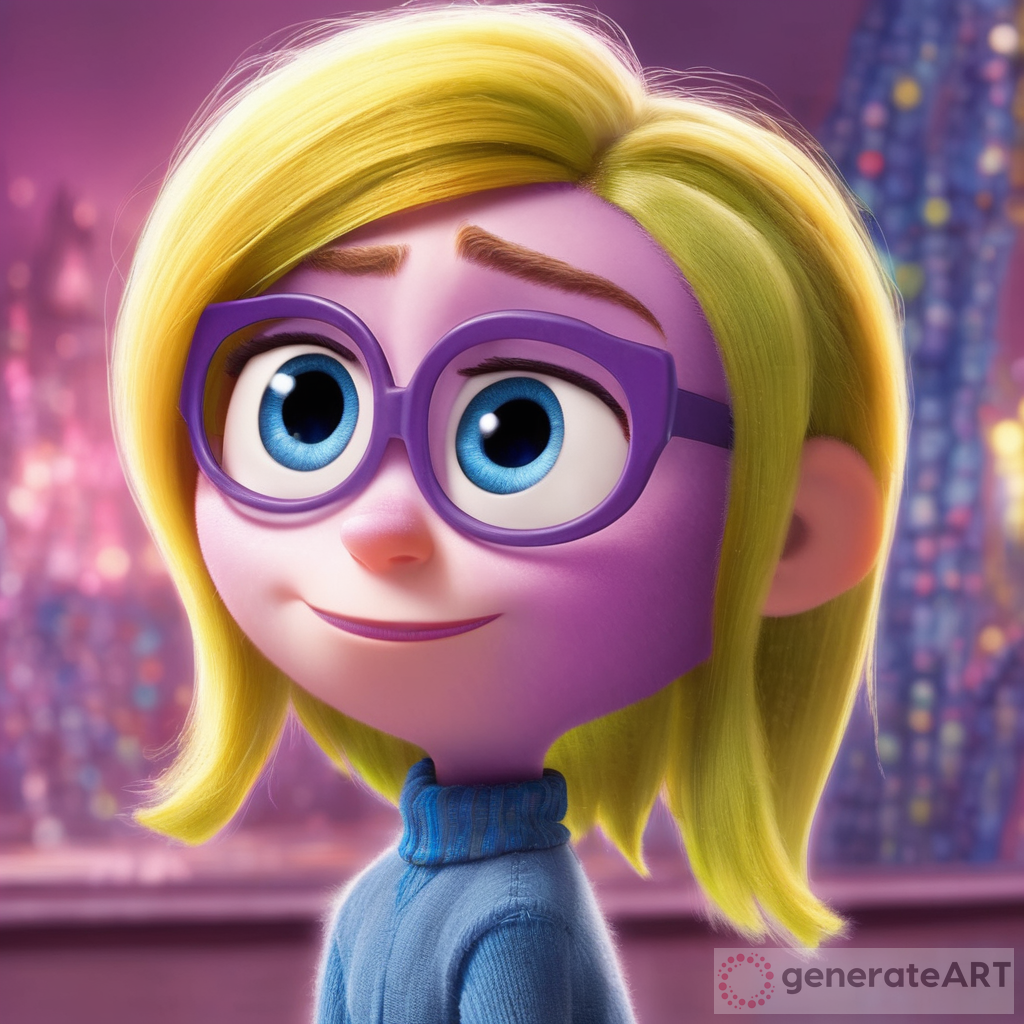 In Disney Pixar’s “Inside Out,” the new character who embodies both the masculine and feminine sides adds a new dynamic to the film’s emotional roller coaster. With her pink skin and long blue hair, she represents the joy of emotion between being both male and female