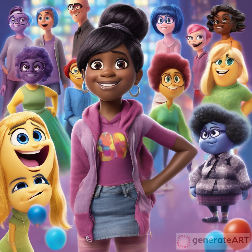 what would joy from inside out 2 look like as a black girl