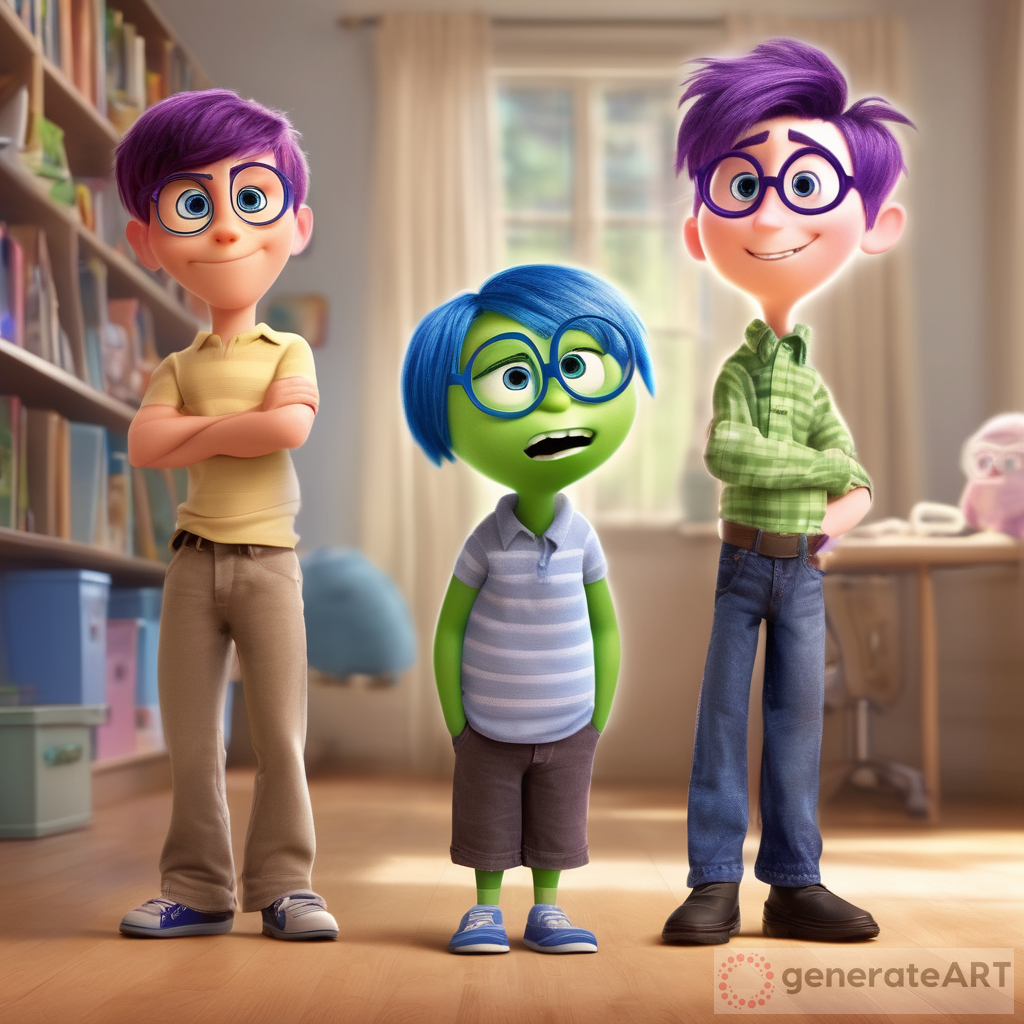 Exploring Music Cultures with Pixar Inside Out Character | GenerateArt